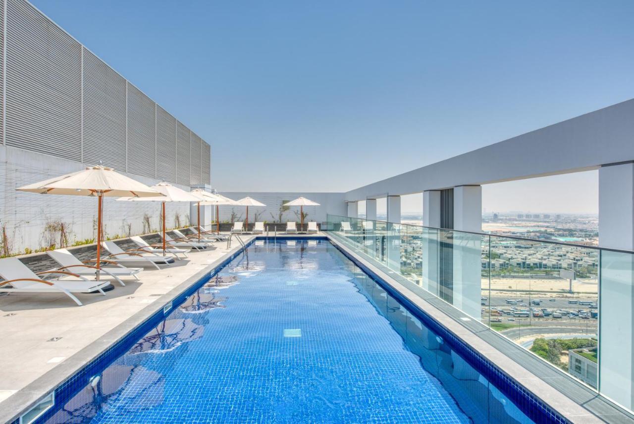 Sol Living - Sol Avenue Appartamento Dubai Esterno foto